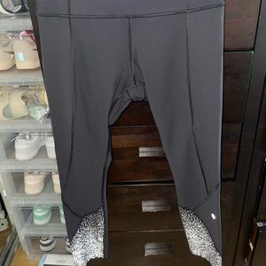 Lululemon high rise reflective legging